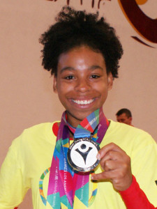 Atletas medalhados no Special Olympics