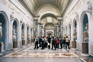O museu Vaticano